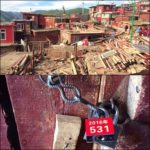 Larung Gar: ai monaci e alle monache sigillano le abitazioni